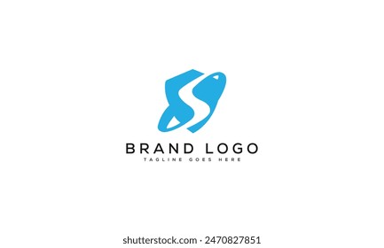 letra S logo diseño de Plantilla de Vector para marca