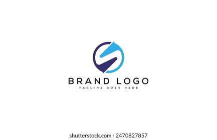 Buchstabe S Logo Design Vektorgrafik Vorlage Design für brand
