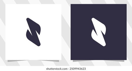 letter s logo design vector