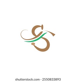 Letter S logo design vector template. Letter S Logotype for luxury branding. Elegant and stylish design