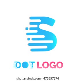  Letter S Logo design vector template. ABC typeface