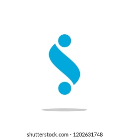 Letter S logo. letter S graphic vector.