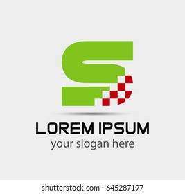 Letter s logo icon
