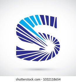 Letter S logo icon design template elements