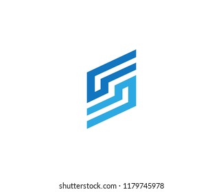 Letter S logo icon design template elements - vector sign