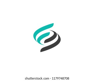 Letter S logo icon design template elements - vector sign