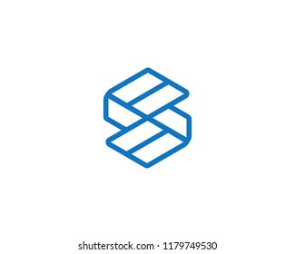 Letter S logo icon design template elements - vector sign