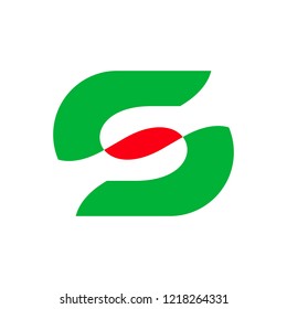 Letter S logo. Icon design. Template elements - vector sign