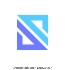 Letter S logo. Icon design. Template elements - vector sign