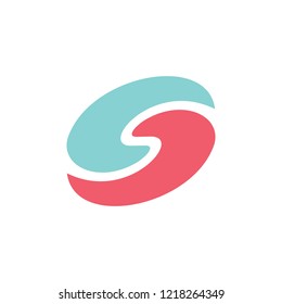 Letter S logo. Icon design. Template elements - vector sign