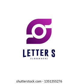 Letter S logo Icon design concepts. Initial S Logo Template Vector. Icon Symbol