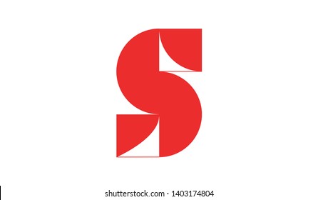 Letter S logo icon design template