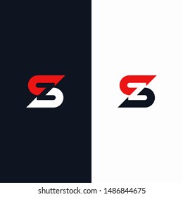 letter S, logo S, icon design vector template