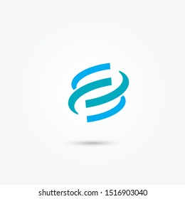 Letter S logo icon design template elements. Abstract S logo vector. Alphabet logo template. Techno logo design
