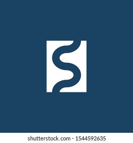 Letter s logo icon design template elements 