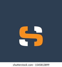 Letter S logo icon design template elements.