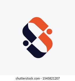 Letter S logo icon design template elements.