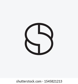 Letter S logo icon design template elements.