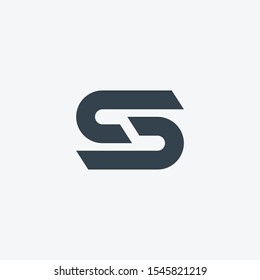 Letter S logo icon design template elements.