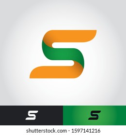 Letter S logo icon design template elements