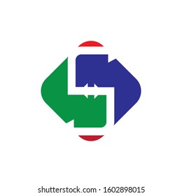 Letter S logo icon design template elements
