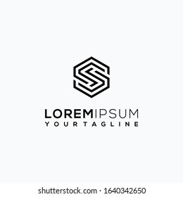 Letter S logo icon design template elements