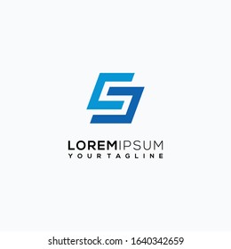 Letter S logo icon design template elements