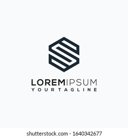 Letter S logo icon design template elements