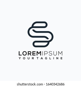 Letter S logo icon design template elements
