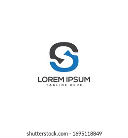 Letter S logo icon design template elements 