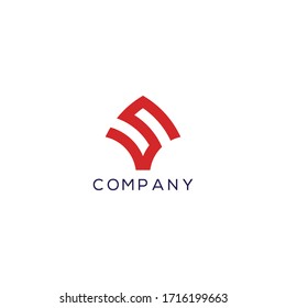 Letter S logo icon design template for any kinds of company