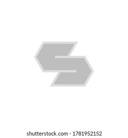 Design-Vorlagenelemente für das Logo von Letter S