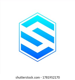 Letter S logo icon design template elements