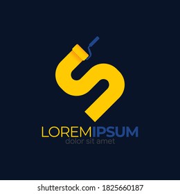 Letter S logo icon design template element, Emblem, Concept logo design.