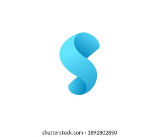 Letter S logo icon design template elements