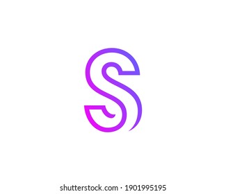 Letter S logo icon design template elements