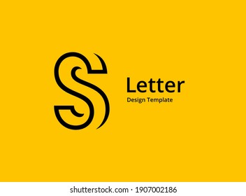 Letter S logo icon design template elements