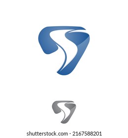 Logo-Symbol des Buchstaben S Design-Element. Vektorgrafik EPS.8 EPS.10