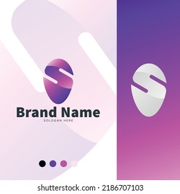 Letter S logo icon design, Alphabet S logo template.