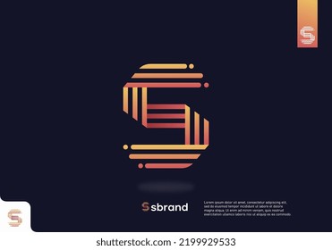 Design-Vorlagenelemente für das Logo von Letter S