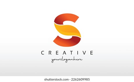 letter S logo icon design template elements.