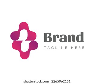 Elementos de plantilla de diseño de iconos del logotipo de la letra S. Logo de la letra inicial S con puntos conectados. Usable para Logos de Negocios y Tecnología.
