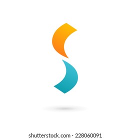 Letter S logo icon design template elements 