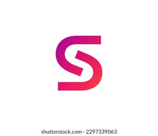 Letter S logo icon design template elements