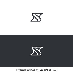 Letter S logo icon design template elements.
