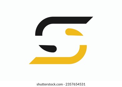 Logo-Design-Illustration von Buchstaben