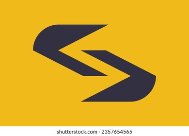letter s logo icon design illustration