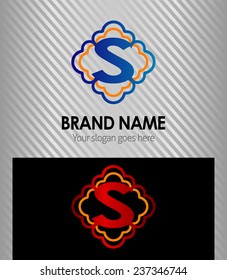 Letter S logo icon design symbol