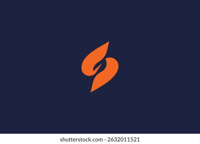 Design-Vorlage für das Logo des Briefs mit Vektorblatt-Inspiration-Logo