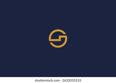 Plantilla de diseño del icono del logotipo de la letra S con el logotipo de la inspiración del círculo del Vector